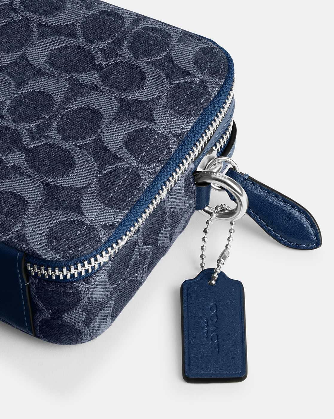 Buy Coach Signature Denim Small Charter Crossbody Bag 19 | Blue Buy Coach Signature Denim Small Charter Crossbody Bag 19 | Blue
