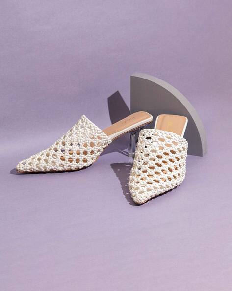 INC 5 Women Pointed-Toe Kitten Heeled Sandals
