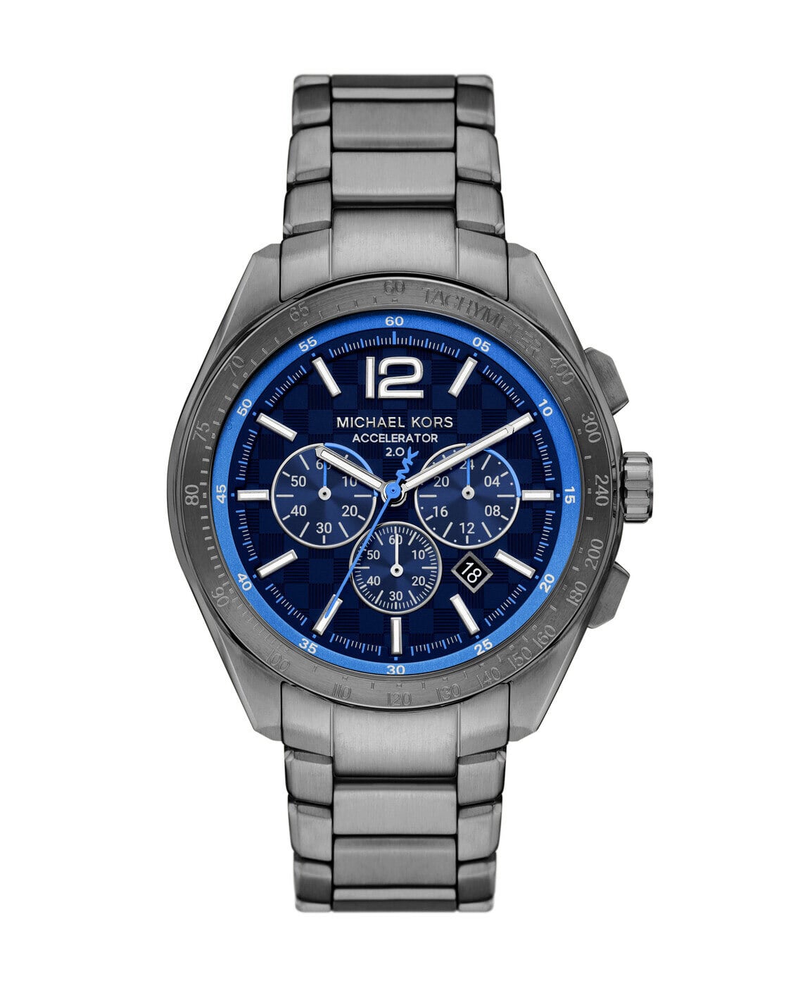マイケル(6/9 23:59まで) Buy Michael Kors Round Dial Chronograph Watch | Gun-Metal