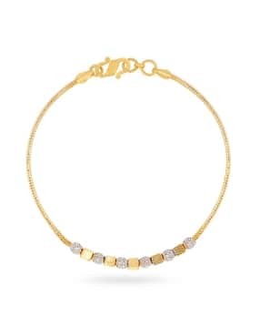 bhima jewels 22Kt Yellow Gold Ball Beaded Bracelet-picture-16