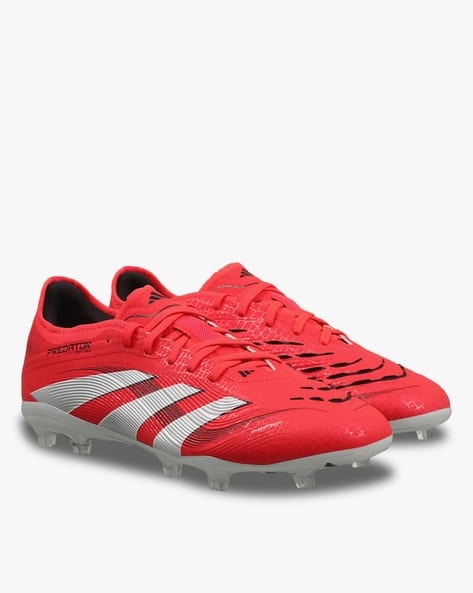 Buy ADIDAS Predator Pro FG Low-Top Football Shoes | Red Color Men