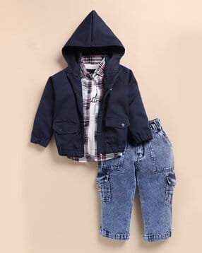 little collars Boys Suit Sets -picture-33