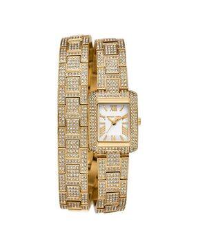 ムーアマイケル Buy Michael Kors Stainless Steel Rectangle Dial Analogue Watch