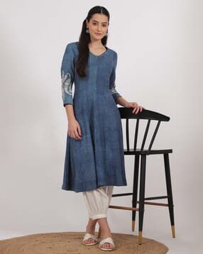 Women Polka-dot Kurta-picture-27