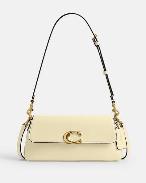 Buy Coach Small Jet Shoulder Bag Beige Color Women AJIO LUXE