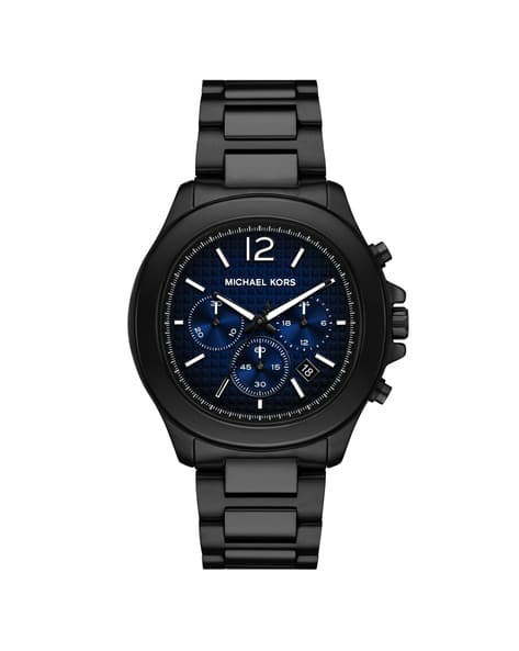 Round Dial Chronograph Watch