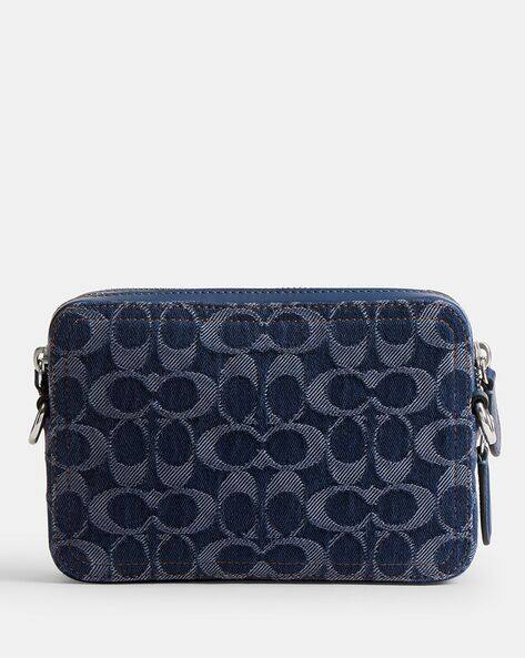 Buy Coach Signature Denim Small Charter Crossbody Bag 19 | Blue
