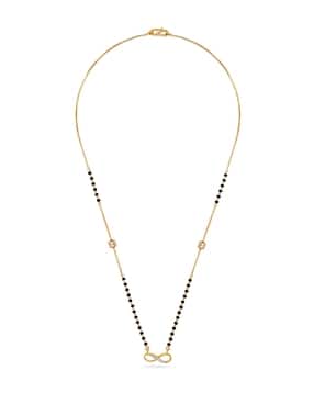 bhima jewels Women Yellow Gold Beaded Infinity Mangalsutra-picture-40