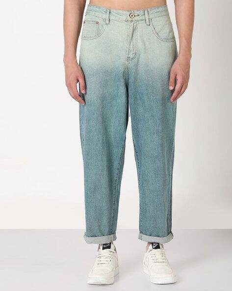 SHOWOFF Men Flexi Waist Tapered Jeans
