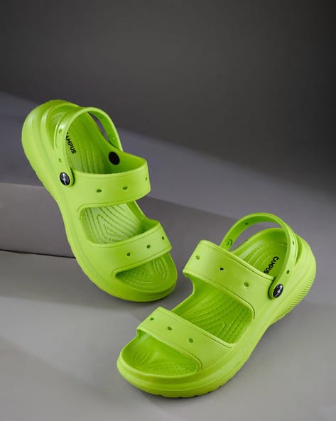Buy NEON GREEN Flip Flop Slippers for Women by CAMPUS Online