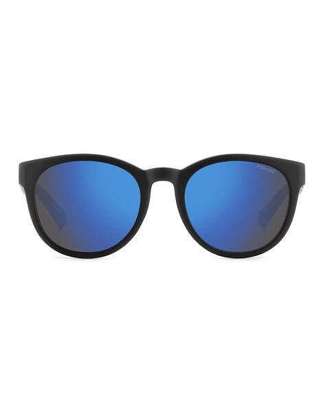 POLAROID Men Full-Rim Round Sunglasses-206456OY4525X