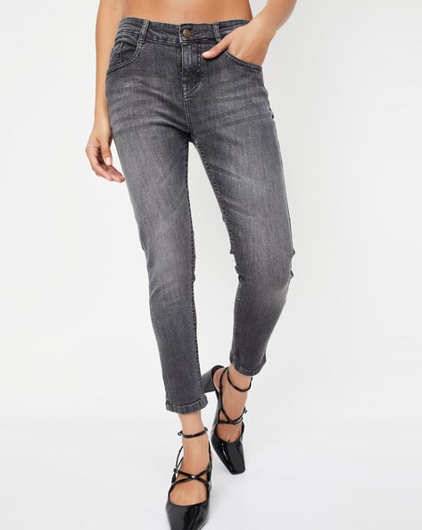 Buy DARK GREY Jeans Jeggings for Women by MAX Online