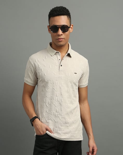 Men Short Sleeve Regular Fit Polo T-shirt