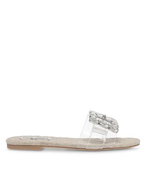Buy Silver Flat Sandals for Women by STEVE MADDEN Online