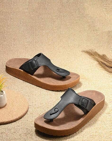 Buy Black Flip Flop Slippers for Men by DOCTOR HEALTH SUPER SOFT