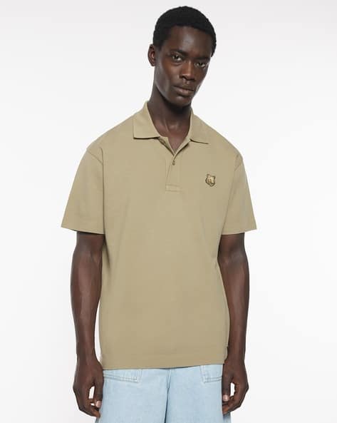 ラフロッグ　RUFFLOG GG FRONT POCKET POLO KHAKI Polo Ralph Lauren Rugby Polo Shirt in Khaki | SVD USA