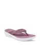 mauve flip flops