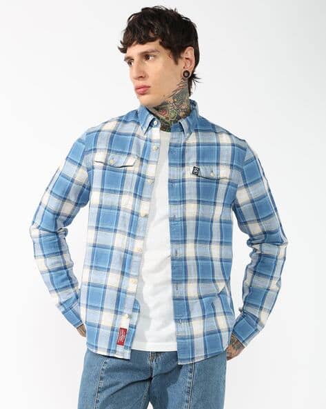 Buy Navy Blue Shirts for Men by ASOS DESIGN Online