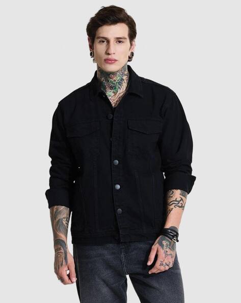 Buy Black Jackets Coats for Men by Chkokko Online