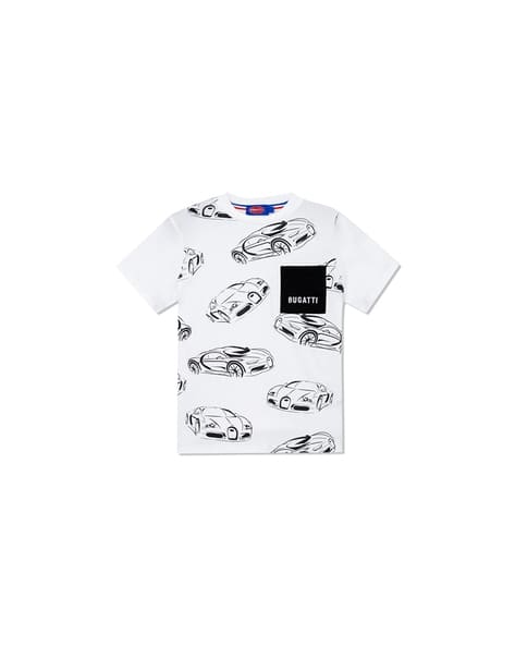 Boys Cotton Regular Fit Graphic Print T-shirt