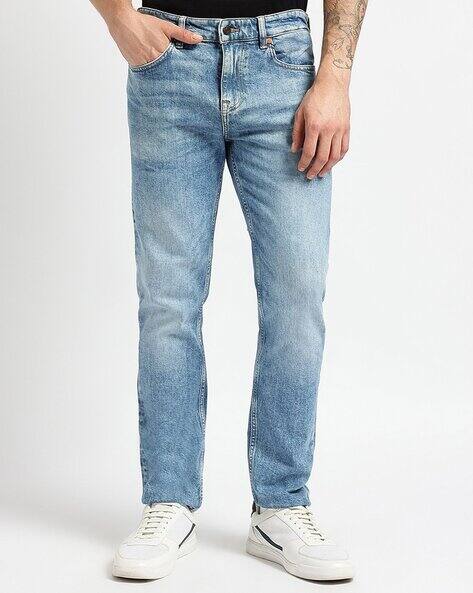 Buy BOSS Delaware Slim Fit Super Stretch Jeans Blue Color Men