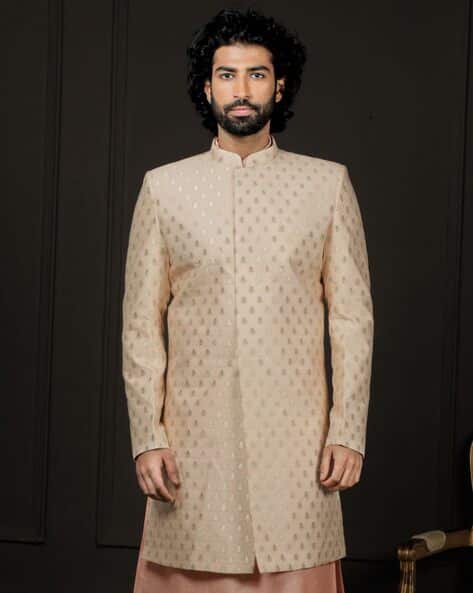 Men Regular Fit Sherwani