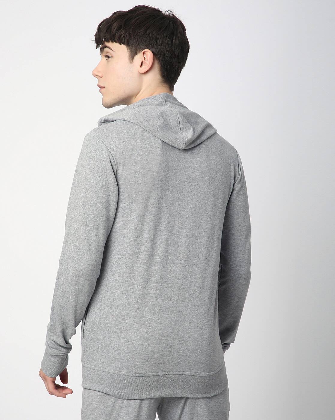 Buy Grey Sweatshirt & Hoodies for Men by STITCH HUB Online | Ajio.com
