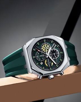 daniel hechter Men Chronograph Watch with Silicone Strap - DHM1007-picture-33