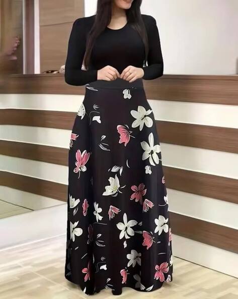 Buy Blue Skirts for Women by Lulu Sky Online