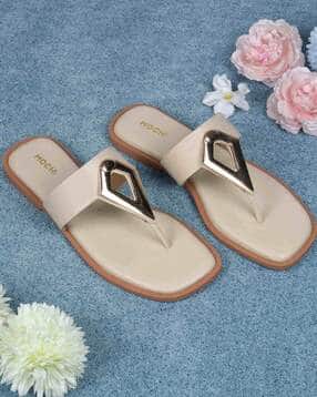 mochi Women Stylised-Toe T-Strap Sandals-picture-15