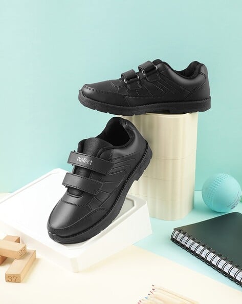 Buy Black School Shoes for Boys by LIBERTY Online - Main Image