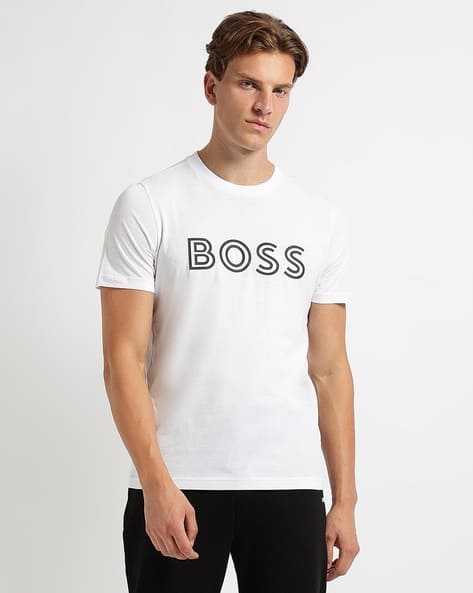 Regular Fit Pure Cotton Crew-Neck T-Shirt