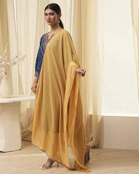biba Women Lace Dupatta-picture-18