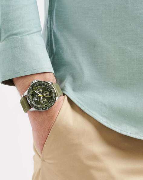 NAUTICA Men NAPWRF402 Analogue Watch with Tang-Buckle Closure