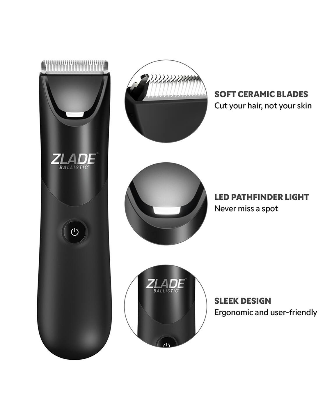 Buy Zlade Ballistic Lite Manscaping Ful Online | Ajio.com