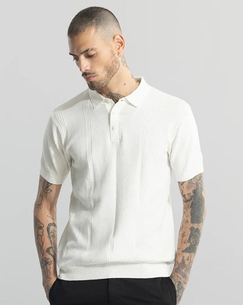 Buy White Tshirts for Men by SNITCH Online
