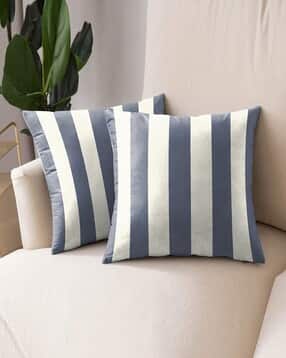 casableu Premium Stripe Polyester Cushion Covers-picture-11