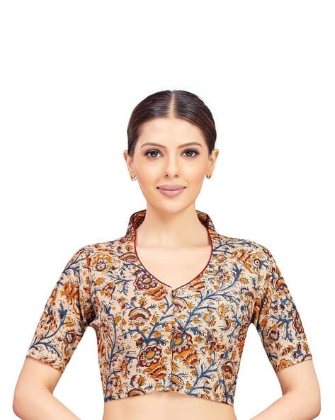Buy Beige Blouses for Women by Studio Shringaar Online