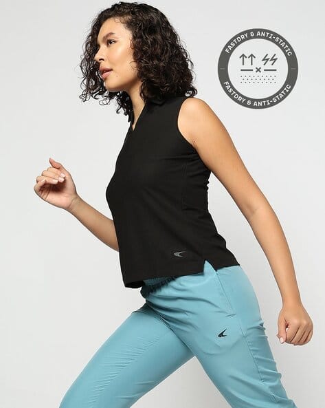 PERFORMAX Women Regular Fit Polo T-Shirt