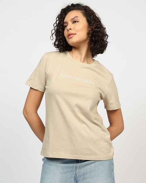 A Logo Straight Short Sleeve T-Shirt