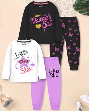 trampoline  Cotton Pack of 2 Graphic Print Set-picture-10