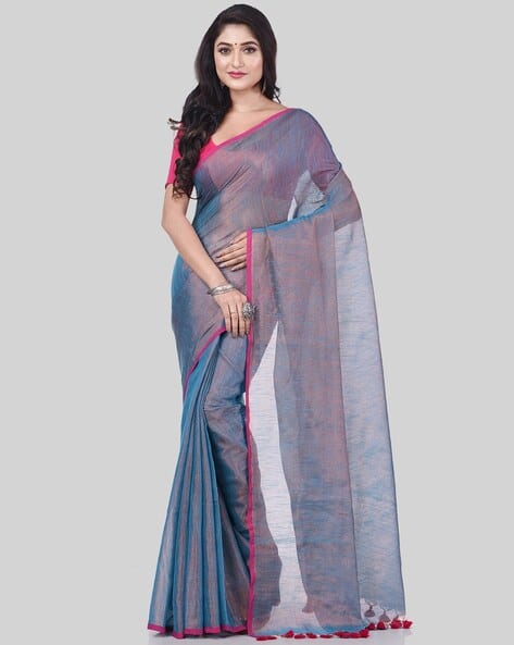 Indie Picks MayurKonthi Tissue Cotton Saree