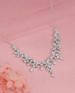 giva Women Sterling Silver Sparkle Necklace-picture-43