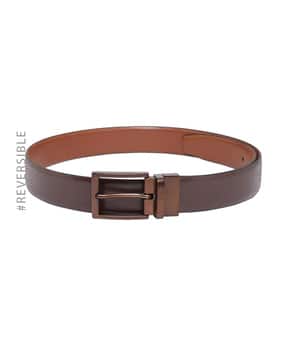 united colors of benetton Men Genuine Leather Slim Reversible Belt-picture-20