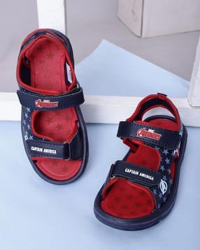 Boys Double Strap Sandals with Velcro Fastening-image-43