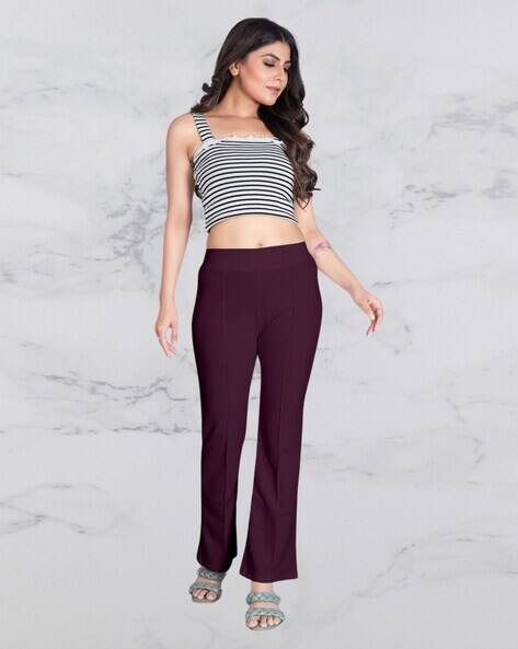 RAMADHANI CLOTH Women Slim Fit Pants with Elasticated Waist