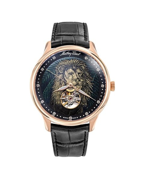 Mathey- Tissot Men Swiss Made Automatic Strap Style Watch - MC1886PLIO