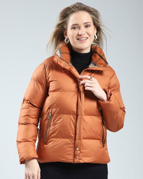 Buy Rust Jackets Coats for Women by Monte Carlo Online