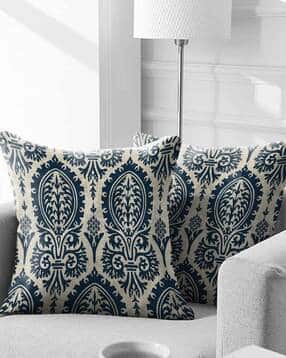 casableu Pack of 2 Printed Square Cushion Covers-picture-12