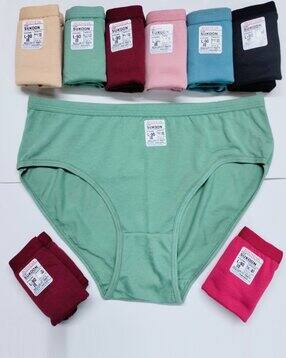 gialon Pack of 6 Mid-Rise Seamless Briefs-picture-47